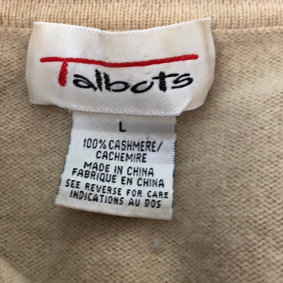 Talbots 100% Cashmere Polo Sweater - Picture 13 of 16
